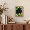 Bladeren - Groen - Geel - Verf - Jungle Light Box met kabel (Tafellamp) klein -sfeer2