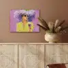 Zonnebril - Vrouw - Jas - Veren PET vilt klein -sfeer4