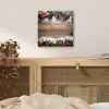 Kerstdecoratie - Geschenken - Hout - Veelkleurig aluminium wit klein -sfeer3