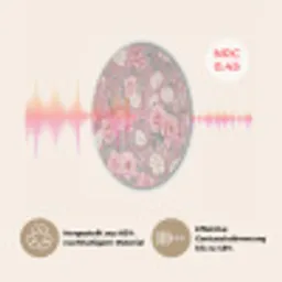 Pioenrozen - Vingerhoedskruid - Pink Akoestische PET Vilt - Rond klein -USP_DE