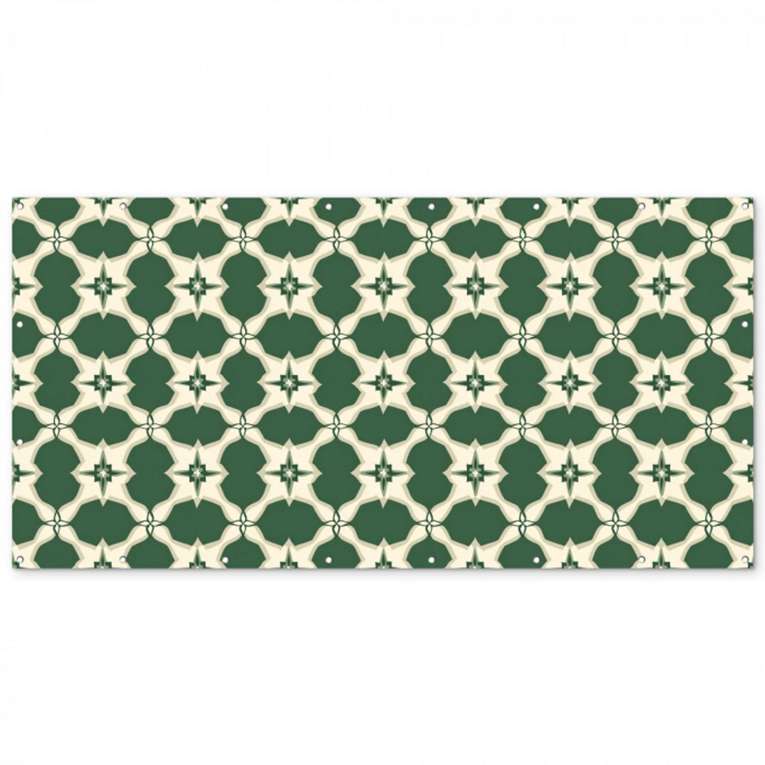 Tegel - Klassiek - Groen Balkonbeschermer Duitsland klein 596 -zz_3d