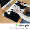 Roeiboot - Mistig - Bergen - Vogels Muismat XXL klein -sfeer3