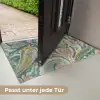 Patroon - Kleurrijk - Sierlijk - Groen Deurmat klein -USP_DE