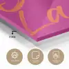 Oh la la - Oranje - Roze plexiglas 5mm klein -sfeer2