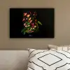 Bloemen - Vaas - Kleurrijk canvas 2cm klein -sfeer3