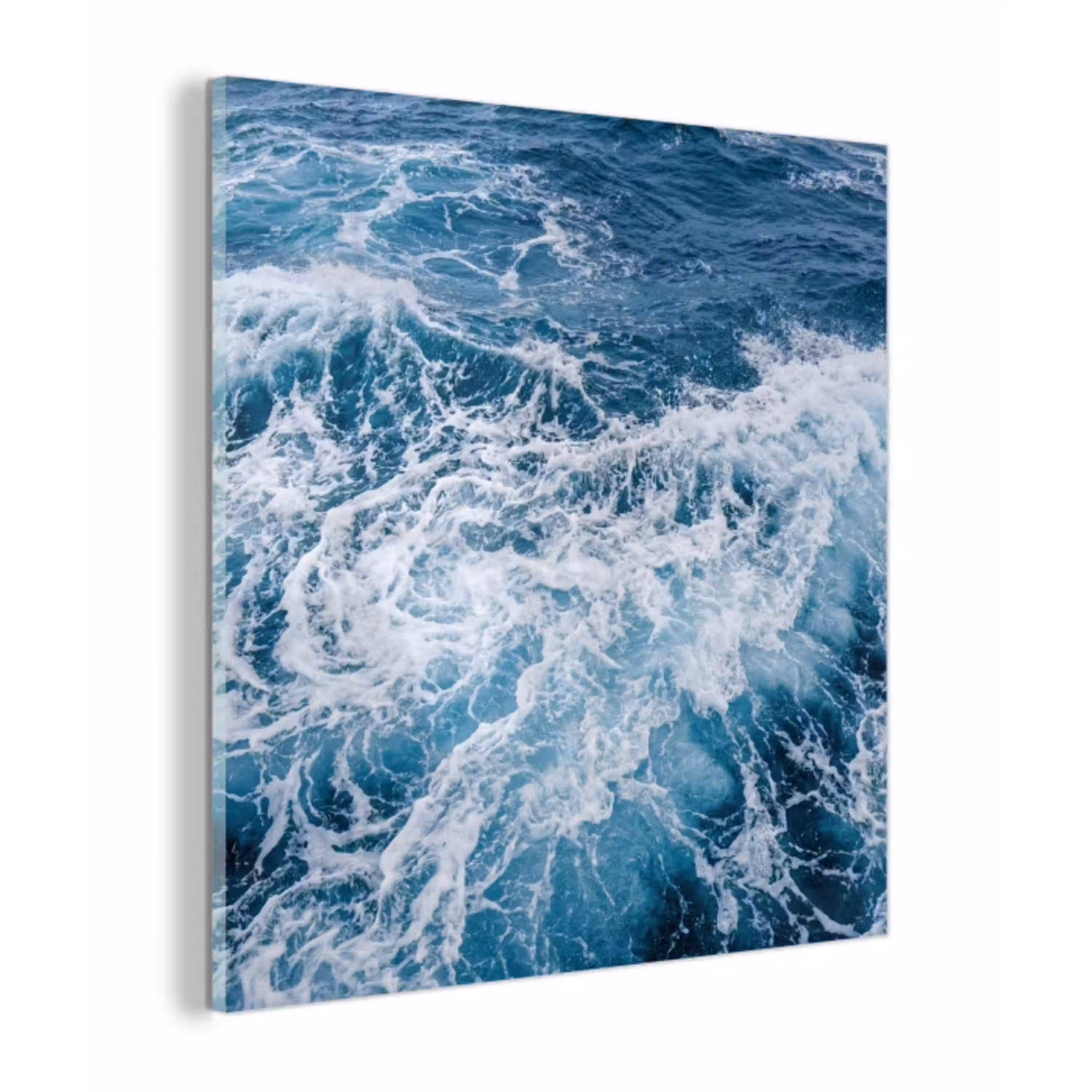 Golven - Oceaan - Blauw plexiglas 5mm klein -z3d