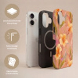Botanisch - Bloemen - Kleurrijk Toughcase MagSafe Apple iPhone 17 klein 1017 -USP_Lagen_NL