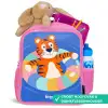 Tijger - Zwemband - Water Kinderrugzak - Roze middel -inhoud_NL