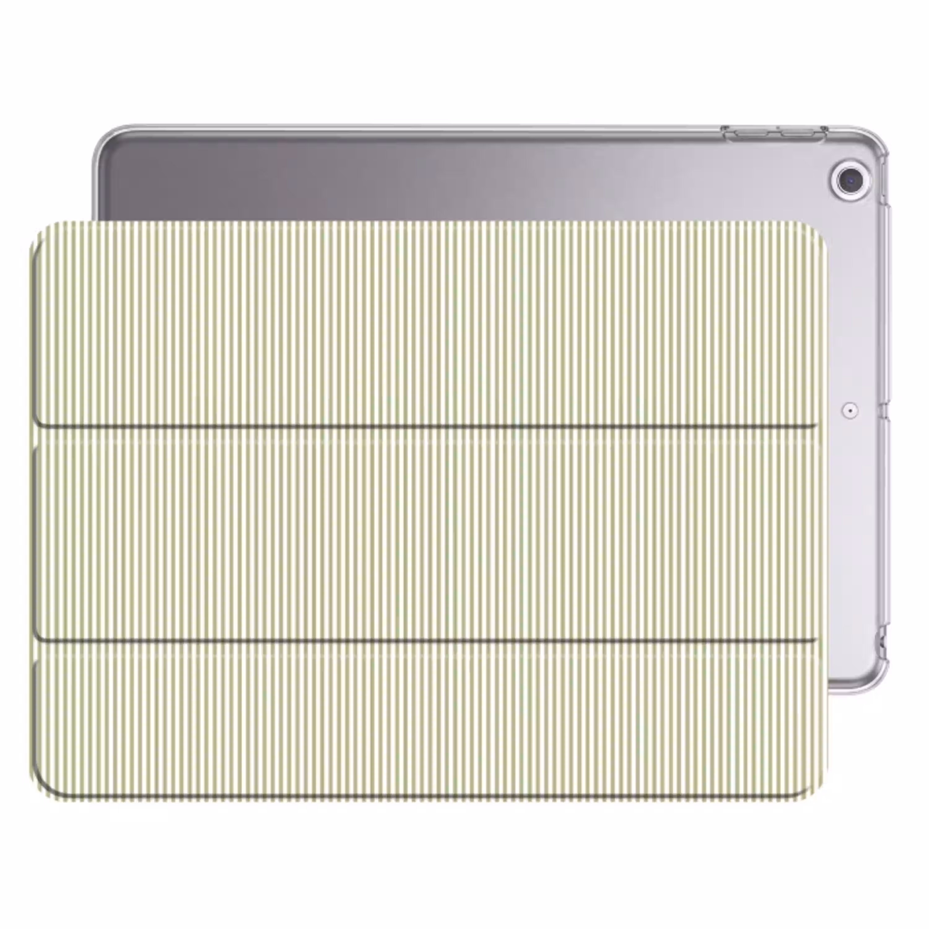 Saliegroen - Strepen - Minimalistisch - Patroon Apple iPad 2017 middel 1172 -threedimensional_3d_global