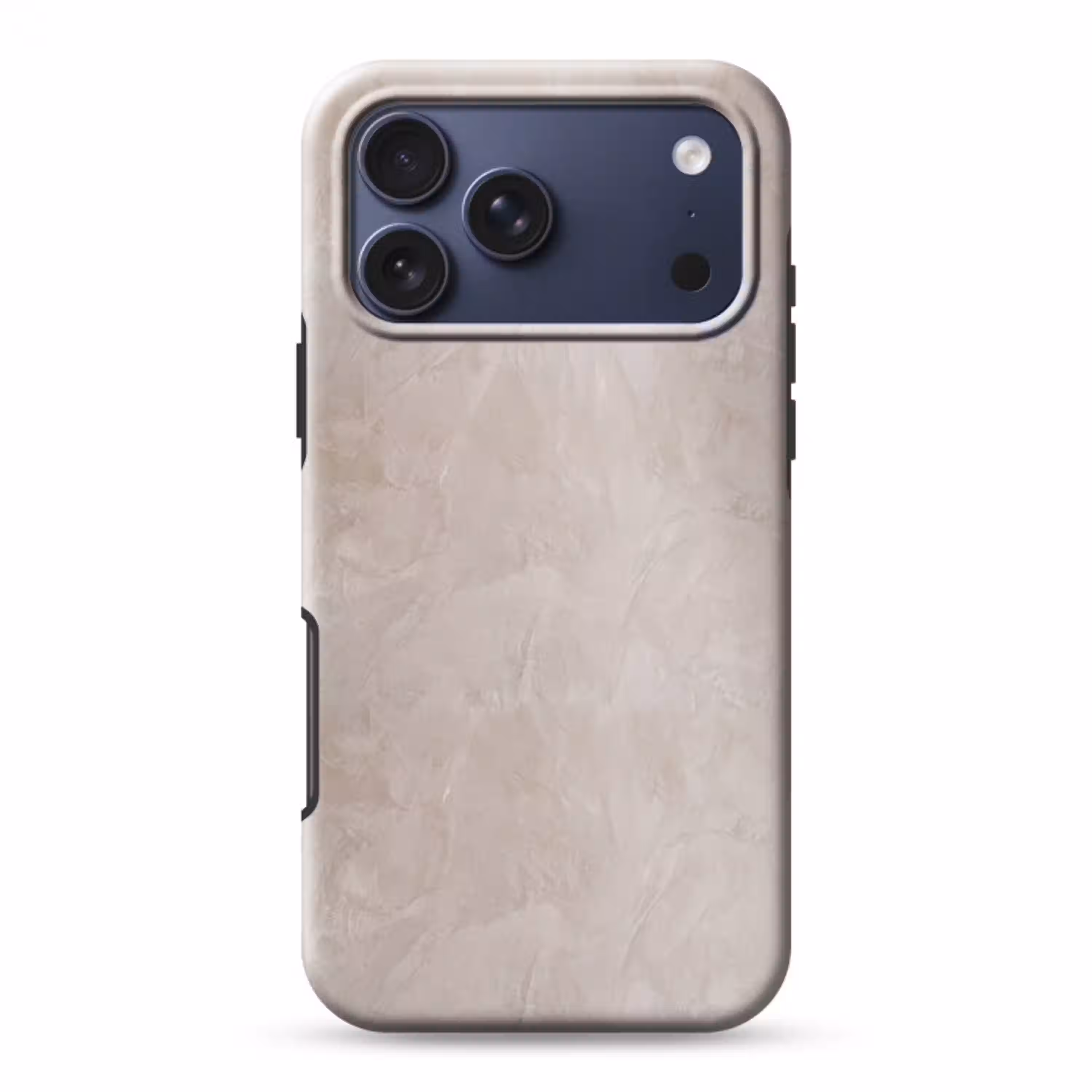 Textuur - Wand - Modern - Beige - Abstract Toughcase MagSafe Apple iPhone 17 Pro Max klein -3d