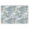Wolken - Kraanvogels - Blauw Placemat vinyl groot 368 -zzsfeer1_Kitchenyeah-website
