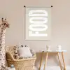 Food - Eten - Decoratie - Japandi Wandkleed katoen klein -wsfeer5_kind