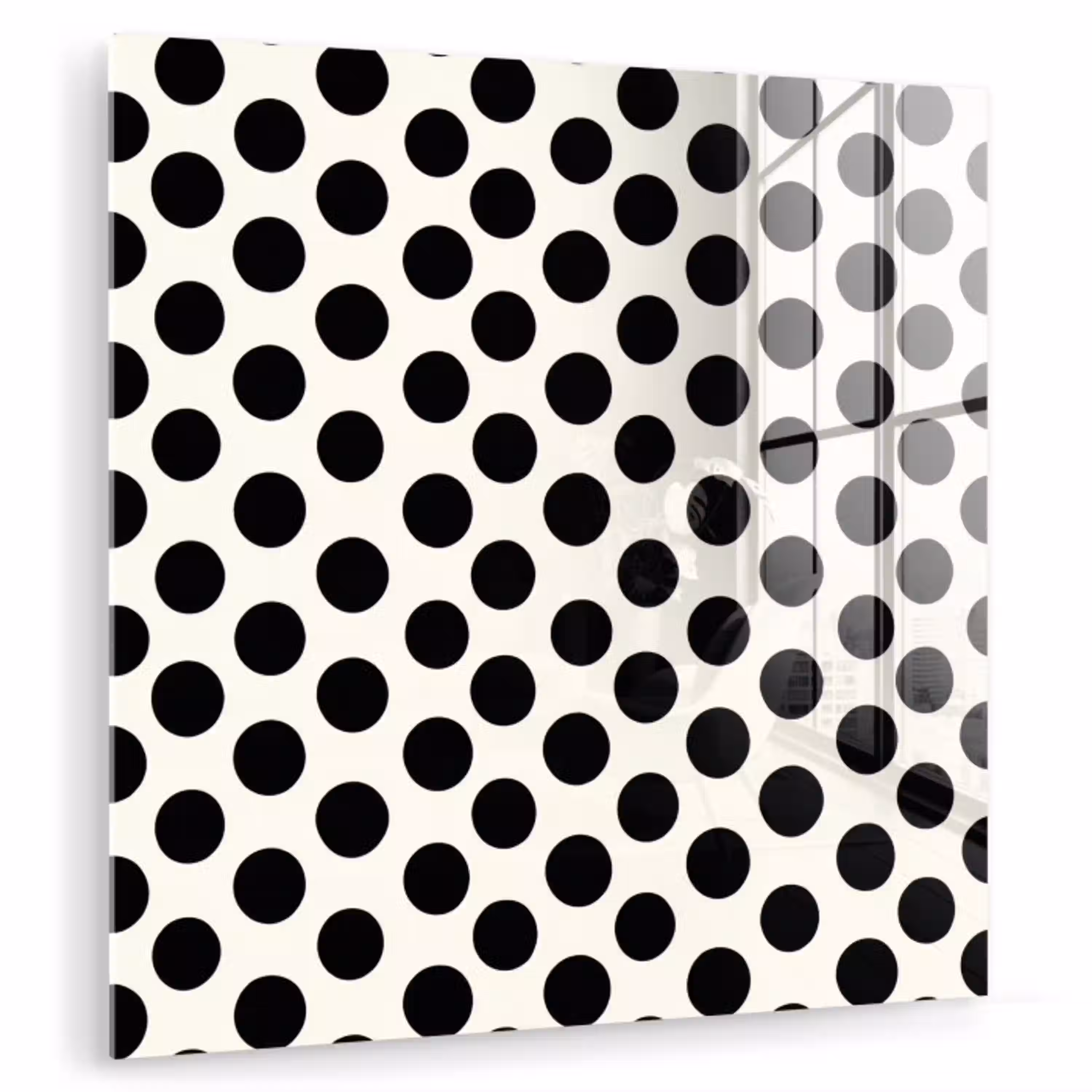 Klassiek - Stippen - Zwart plexiglas 5mm klein 11 -zzzproduct_nieuw