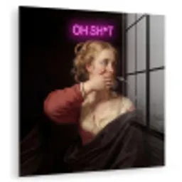 Quote - Neon - vrouw plexiglas 5mm klein -zzzproduct_nieuw