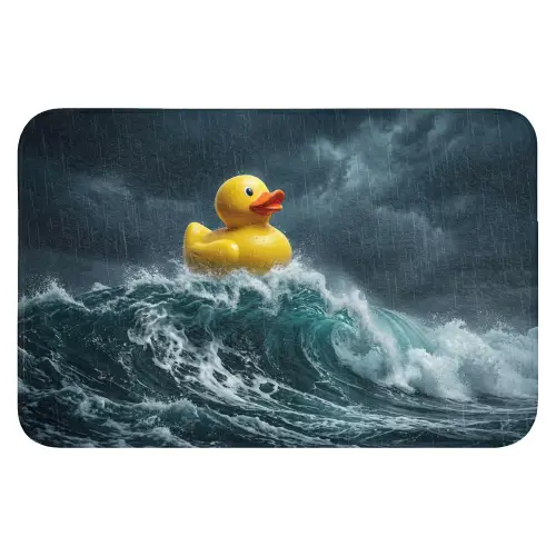 Storm - Badeend - Golven WCmat klein -3d