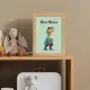 Cartoon - Dino - Oranje - Stekels Light Box met kabel (Kinderlampje) klein -sfeer2_kind