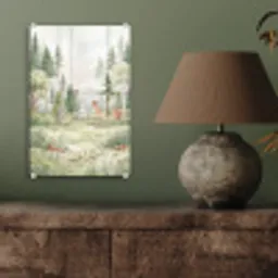 Bos - Dieren - Groen plexiglas 5mm klein -sfeer3