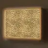 Metaal - Dynamisch - Goud Light Box met batterij (Wandlamp) middel 907 -z3d_website