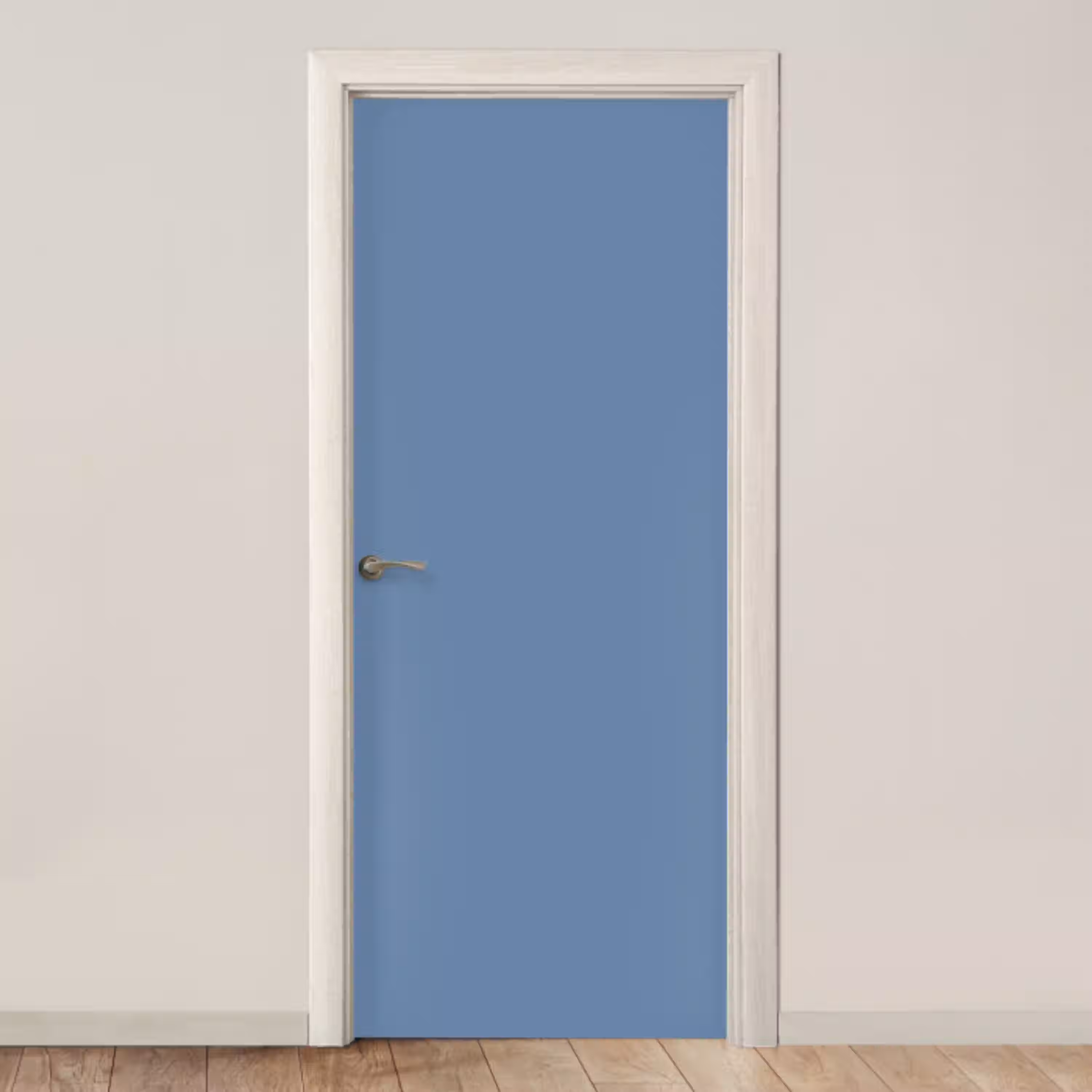 Denim - Breeze - Blauw deurposter klein 289 -3d_beige