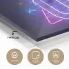 Gaming - Neon - Level Up - Quotes - Gamen plexiglas 5mm klein -sfeer2