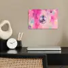 Discobal - Pink - Verf poster papier klein -sfeer1