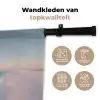 Kustlijn - Pastel - water Wandkleed katoen klein -sfeer2