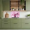 Bloemen - Orchidee - Roze keuken achterwand 2 middel -sfeer3