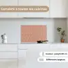 Zalmroze - Patroon - Geometrisch keuken achterwand spatscherm klein 900 -sfeer4_FR
