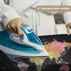Wereldkaart - Krijtstrepen - Regenboog Wandkleed katoen klein -sfeer9