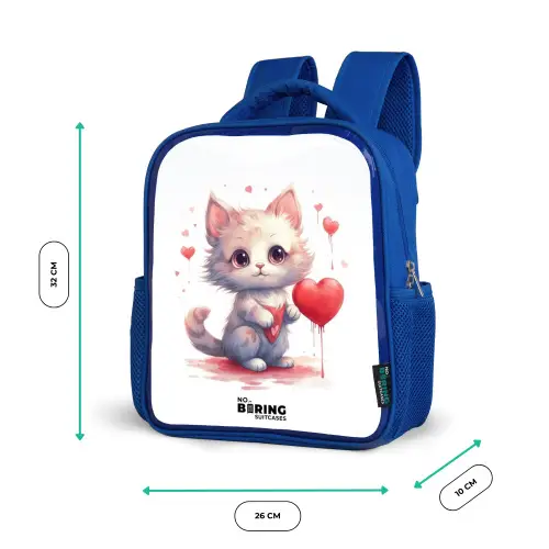 Lieve Lieuwe Kinderrugzak - Blauw middel -productfoto_formaten