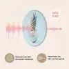 Blauw - Ananas - Disco - Discobal Akoestische PET Vilt - Rond klein -USP_NL