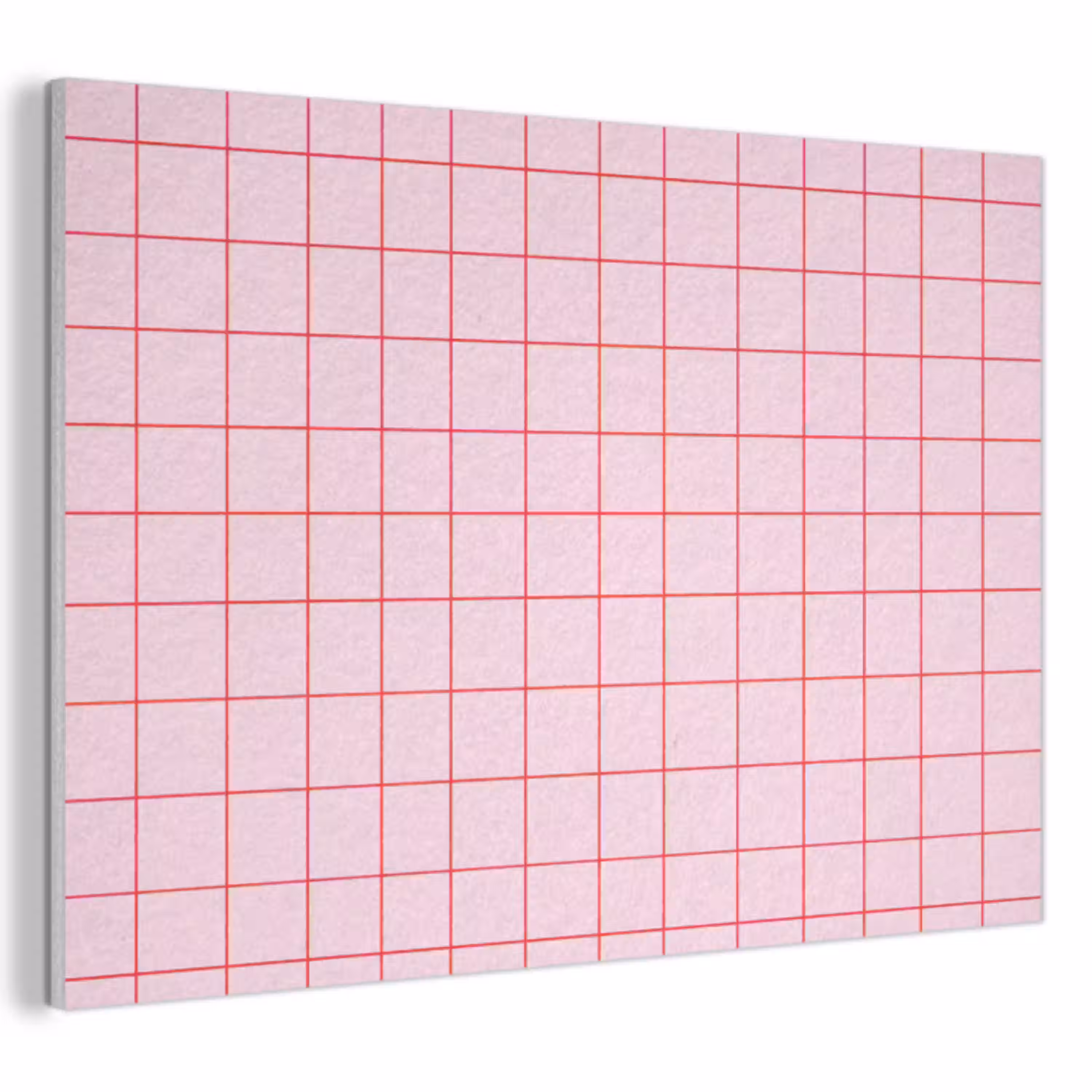 Raster - Patroon - Roze PET vilt klein 837 -3d