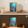 Haai - Onderwaterwereld - Oceaan Light Box met kabel klein -sfeer3_kind