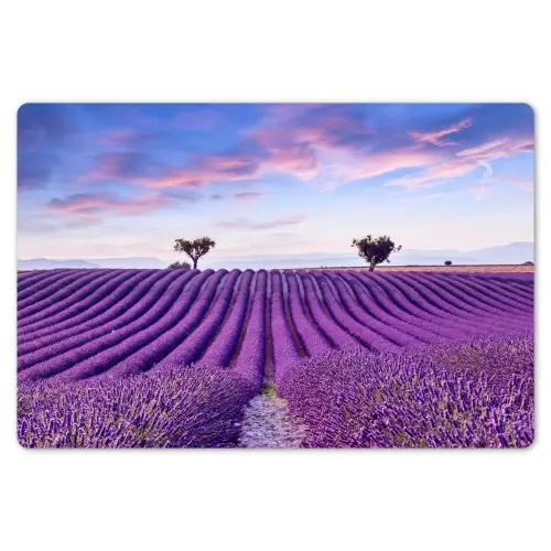 Lavendel - Natuur - Paars - Bomen - Bloemen Placemat vinyl groot -zzsfeer1_Kitchenyeah-website