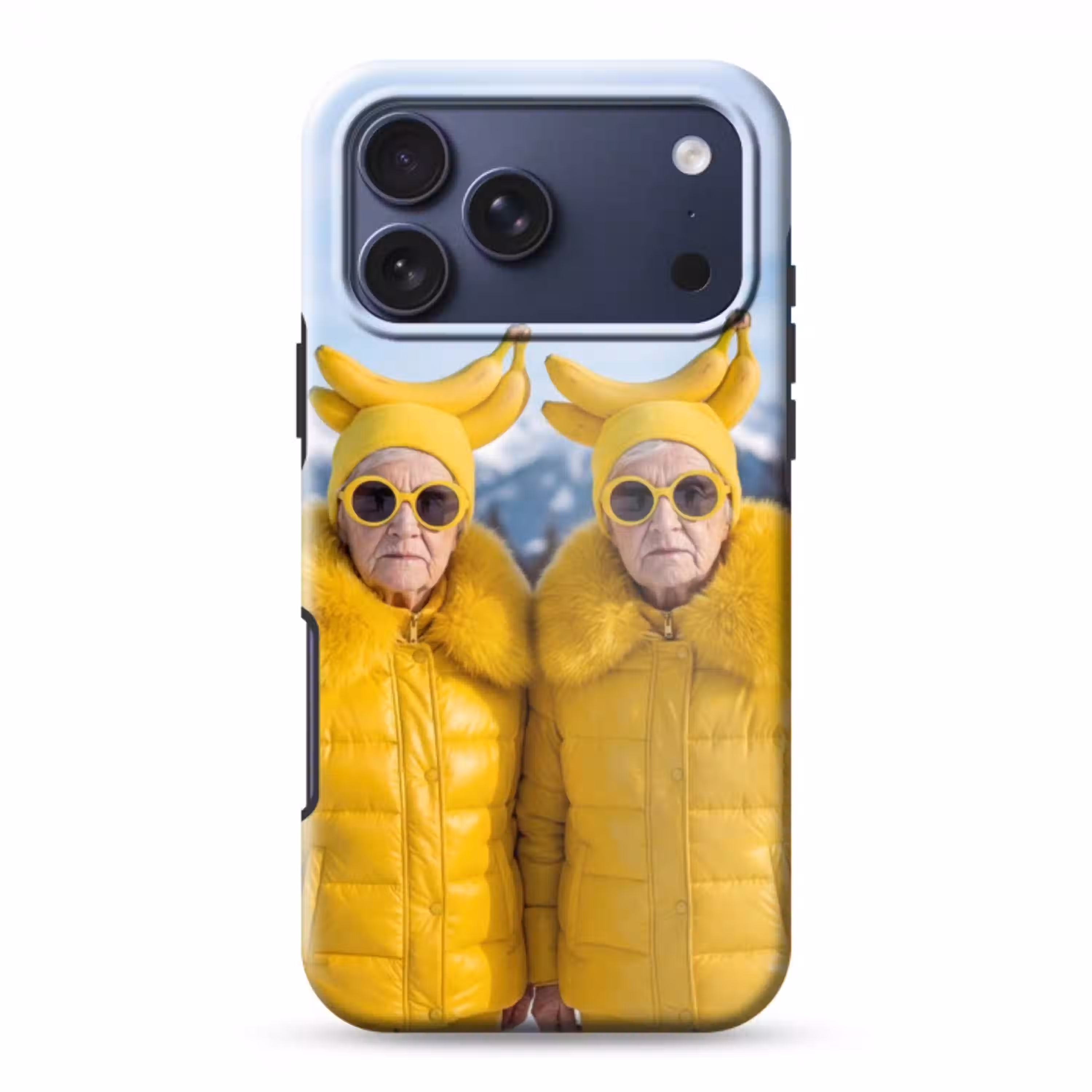 Vrouwen - Bananen - Geel Toughcase MagSafe Apple iPhone 17 Pro Max klein -3d