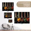 Houten - Lepels - Specerijen - Kruiden tuinposter los doek klein -Xsfeer9_DE