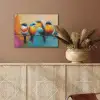 Vogels - Kleurrijk - Tak - Abstract PET vilt klein -sfeer4