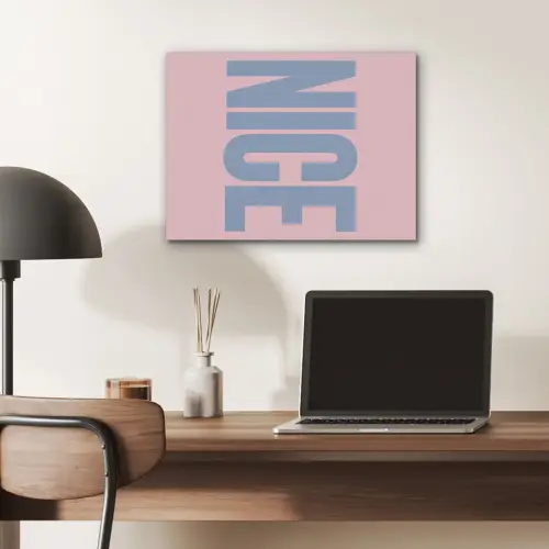 Nice - Paars - Roze PET vilt klein -sfeer5