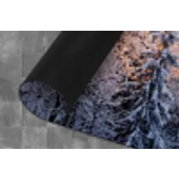 Bos - Bergen - Goud - Winter - Warm Keukenloper - keukenmat middel -closeup