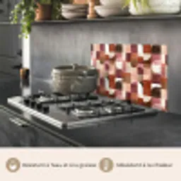 Geometrie - Modern - Retro keuken achterwand spatscherm klein 900 -usp_FR