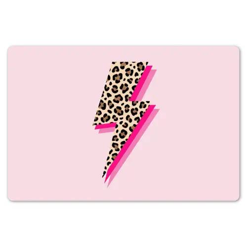Stippen - Roze - Bliksem Placemat vinyl groot -zzsfeer1_Kitchenyeah-website