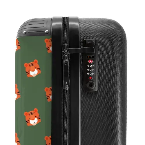 Tijger turbulentie NBS - Handbagage koffer - Unisex middel -slot