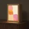 Vormen - Abstract - Kleurrijk Light Box met kabel (Tafellamp) klein -z3d_website