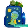 Dino - Ruimte - Planeten Kinderrugzak - Blauw middel -inhoud_NL