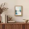 Bos - Winter - Natuur - Abstract - Sneeuw Light Box met kabel (Tafellamp) klein -sfeer2