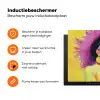 Vrouw - Hoed - Paars - Wijn Inductie beschermer vinyl 3mm klein -zzzzzzz-td-ups