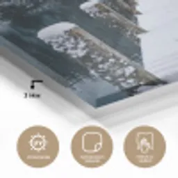 Steiger - Meer - Sneeuw - Bergen - Rustgevend plexiglas 5mm klein -wsfeer2_DE