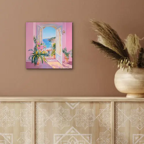 Roze - Buiten - Verf aluminium wit klein -sfeer4