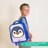 Pinguïn Kinderrugzak - Blauw middel -sfeer3_UK