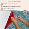 Symmetrisch - Patroon - Blauw keuken achterwand spatscherm klein 900 -spatscherm_NL